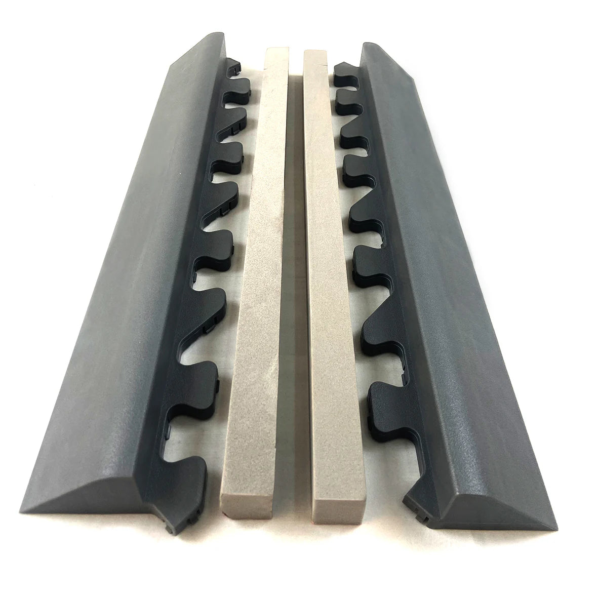 Puck Stopper Edging with Rebounding Foam - 2 Pack