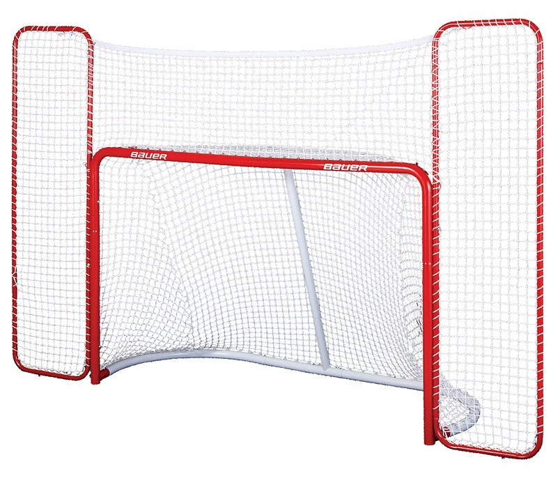 Bauer Performance Hockey Goal with Backstop 6′ x 4′