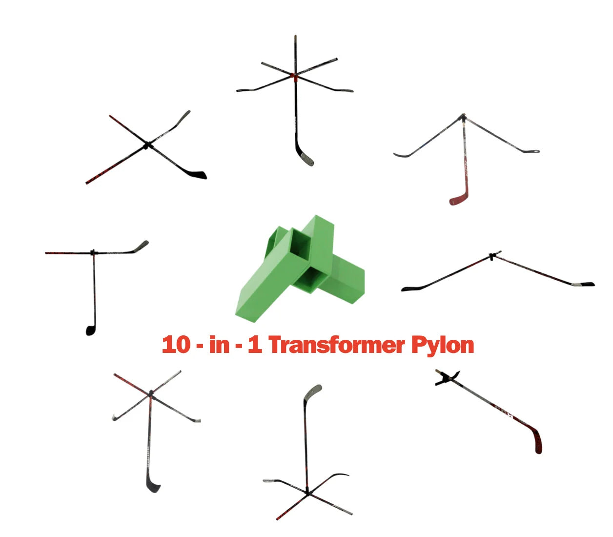 Super Light Transformer Hockey Training Pylon